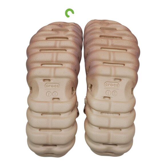 Crocs Echo Ombre Clog Dual-Tone Sandals With Strap Mens Size 10 - Womens 12 - Picture 8 of 14